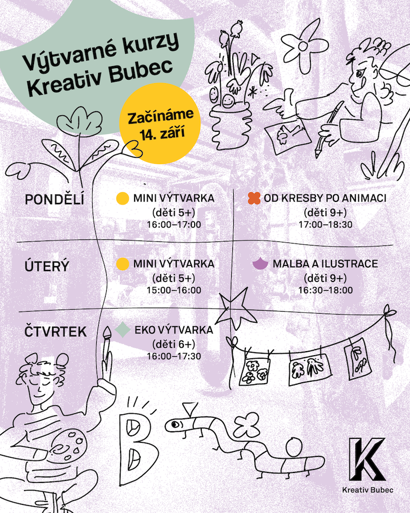 Nové dětské kurzy na školní rok 26–27